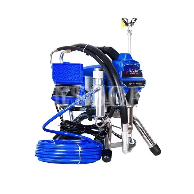 Brushless High Pressure Airless Spraying Machine,2500W Home Decoration Wall Coating Paint Spraying Machine.2.5L/min 495