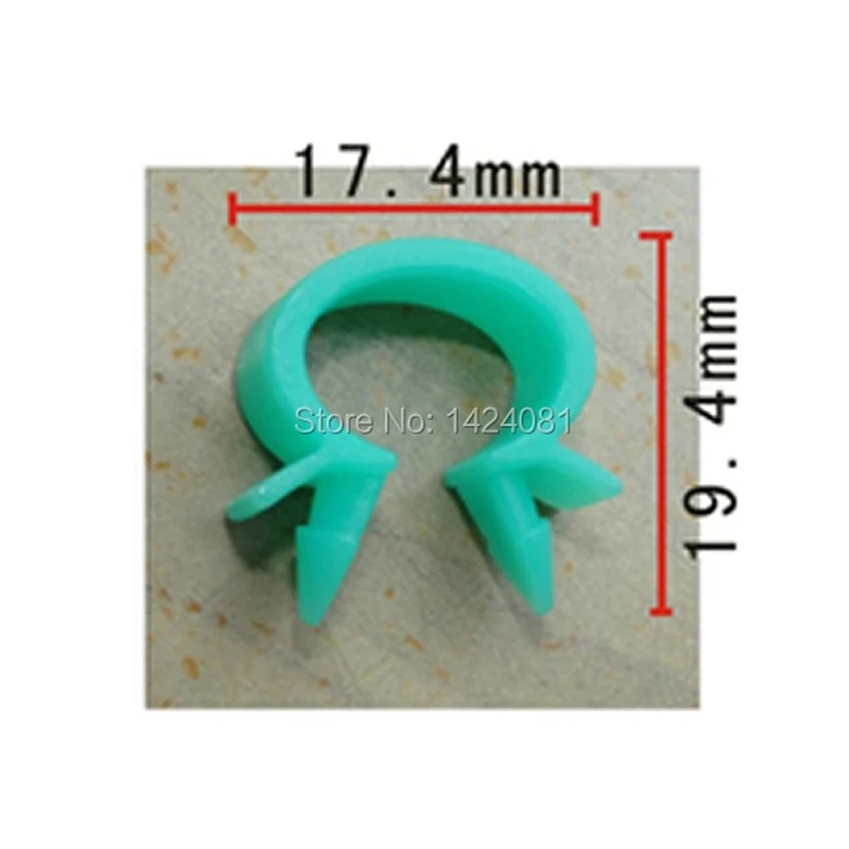 100x OEM Nylon for BMW for Mercedes Benz Wire Cable Routing Retainer Clip 7x10mm 6mm Hole