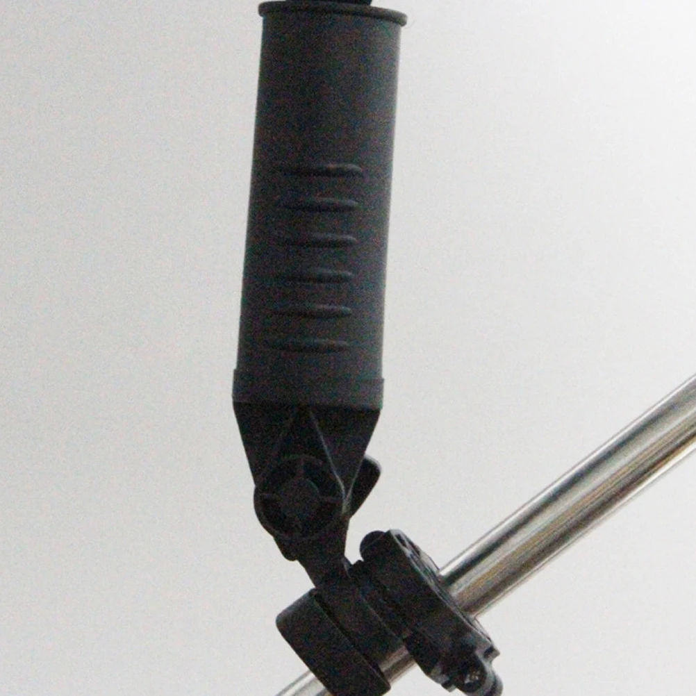 

Adjustable Umbrella Holder Clip Cart Bag Support Clamp Durable PP Lightweight Portable Multi Use Compatible with Golf Push Cart