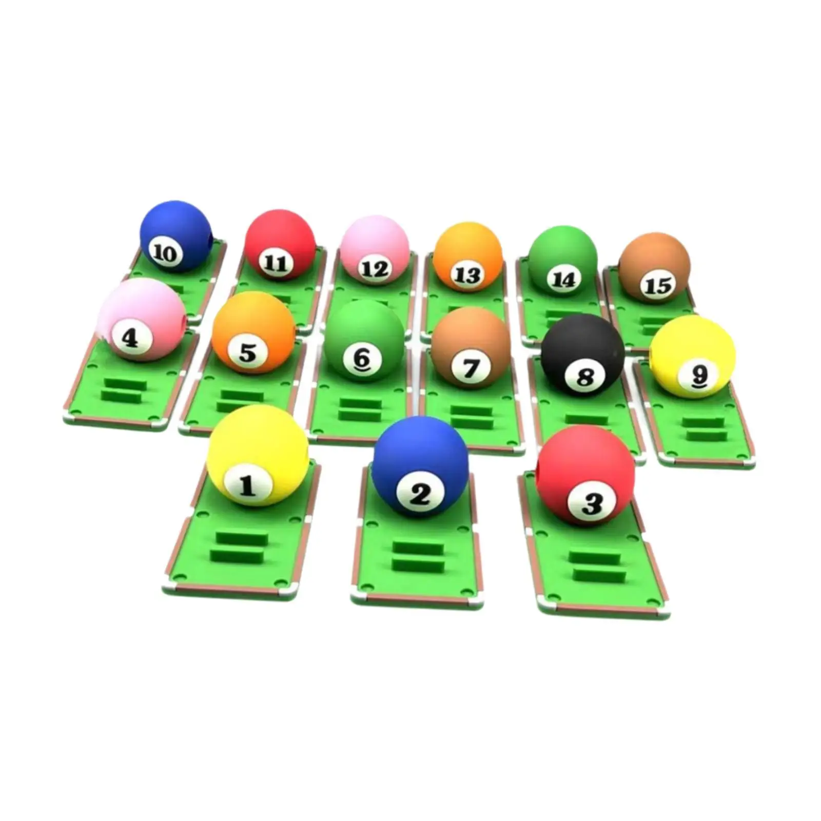 

15Pcs Billiard Stroke Trainer Billiards Accessories Billiards Training Tool Lightweight for Beginner Pool Cue Stroke Trainer