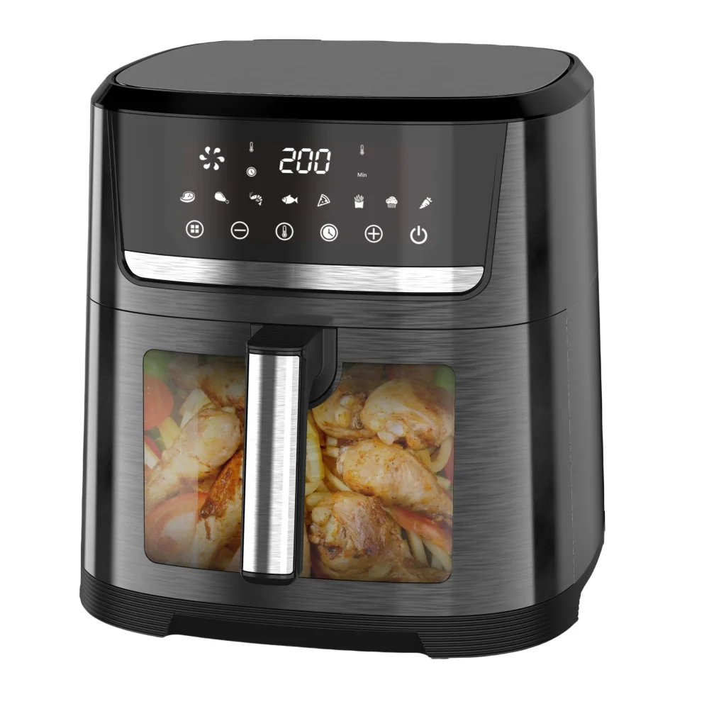 

2026 New Model Multi-functionalLarge Capacity 10L Air Fryer Roasted Potatoes Digital Touch Display Grill Air Fryer Oven