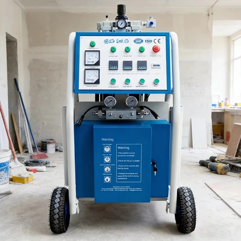 Two Component Polyurethane Injection Spray Machine Pneumatic Driven Foam Equipment for Roof Wall Cold Room Insulation