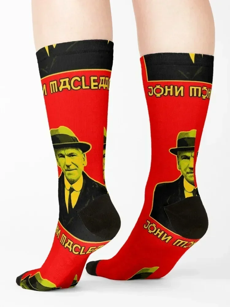 John Maclean Bolshevik Socks anti slip football custom cartoon basketball Socks Women's Men's