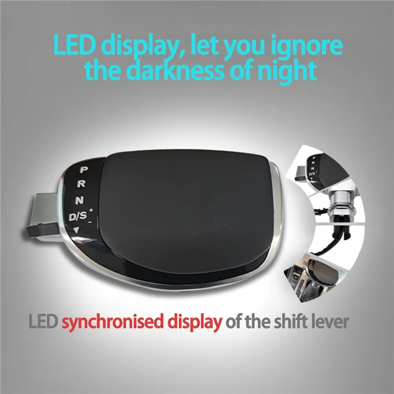 رأس ناقل الحركة الضوء الأحمر LED DSG Shift Knob وحدة التحكم المركزية ناقل الحركة التلقائي لـ-VW Passat B8 Golf 7 MK6 Touran-POLO CC—L49A