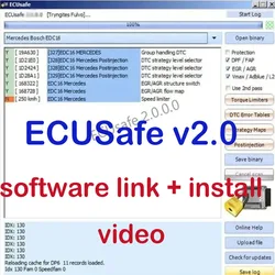 2024 hot Newest ECUSafe 2.0 ECU ECM 2.0 Car software for ecu programming English Diagnostic Software For Car and Trucks ECUSafe