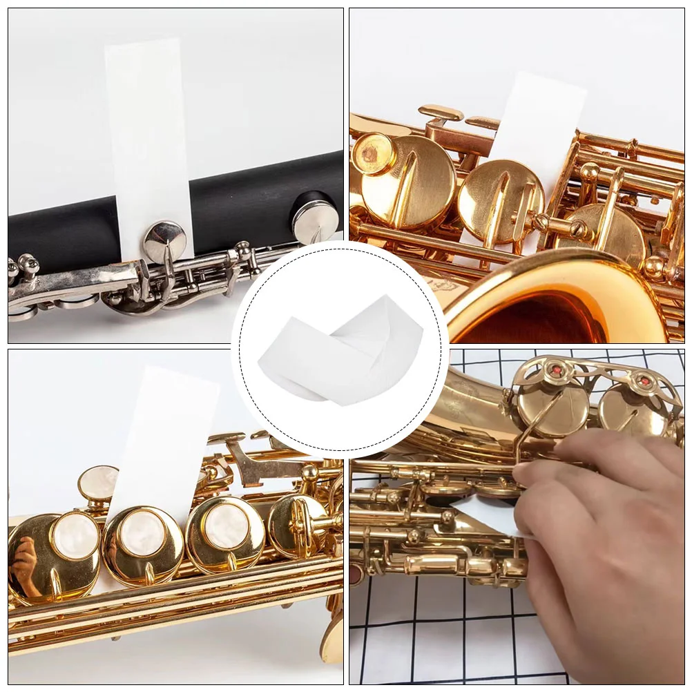 Saxophone Absorbent Paper Towels Flute Wind Instrument Cleaning Practical Pad Maintenance Tools Musical Instruments