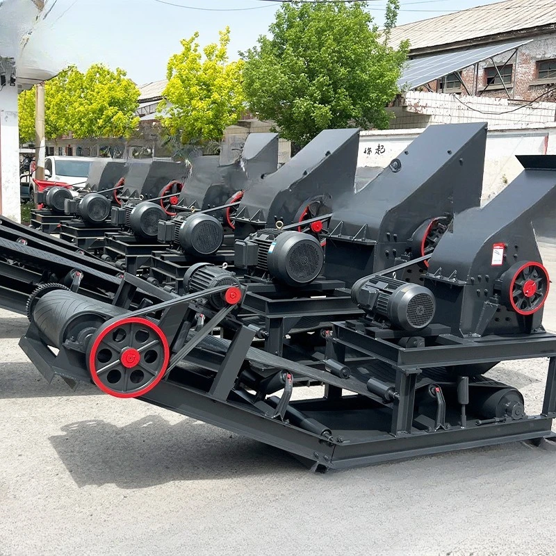 Hammer crusher: Mobile sand making machine for small buildings