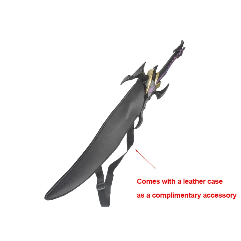 سولو التسوية كاتانا 1: 1 نمط استعادة تأثيري شخصية الدعائم خشبية ألعاب من الخيزران السيف مع علبة جلدية #2