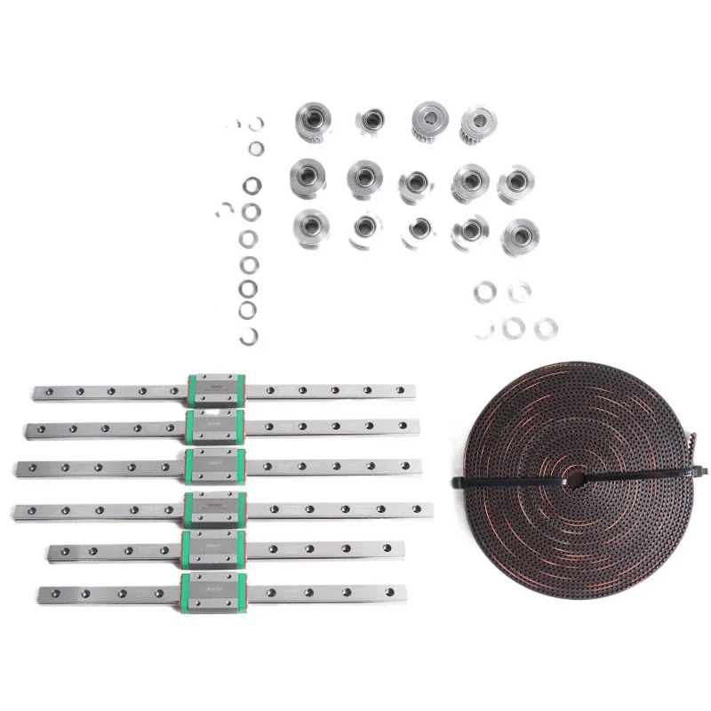 

Blurolls Vcore 3 Motion Kit 2GT 9mm Gates Belt Silver Rail