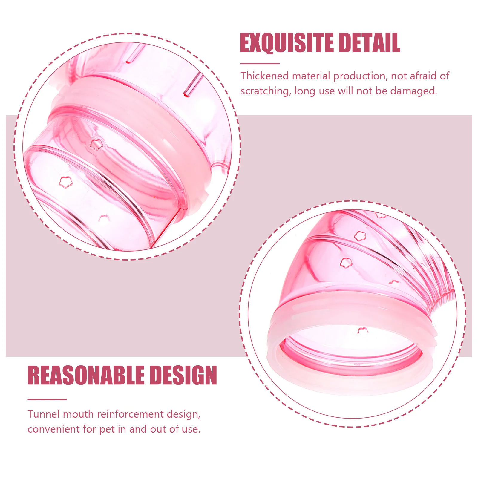 

Appendix Spliced ​​maze Cage Travel Hamster Tiny Tubes Plastic Play Tunnel Diy Toys