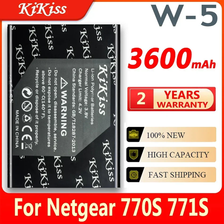 W-5 Battery W5 For Netgear Sierra 770S 771S 790S 782S Wireless Router Aircard W 5 Lithium Rechargeable Batteries Batterie