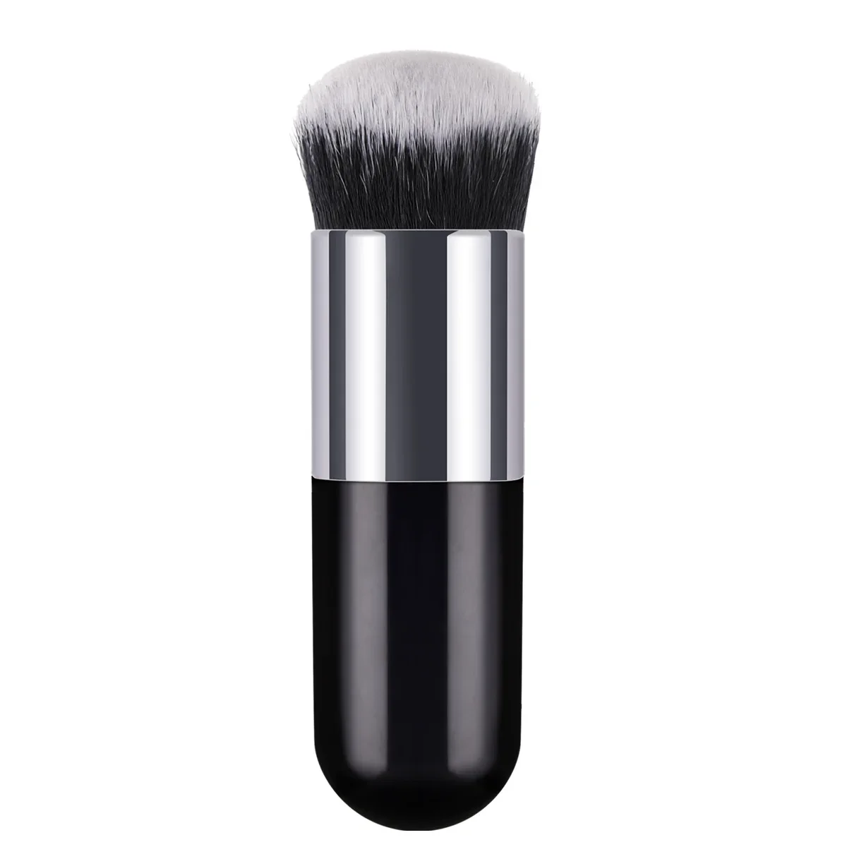 1 unidad de brocha de maquillaje en polvo suave, colorete, base, brocha de maquillaje portátil para mujer, herramienta cosmética, maquillaje cosmético, brocha individual grande para el rostro