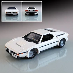 NEW Creative Expert The Classic M1 Legendary Car Golden Era Motorsportcar Gm-bH MOC 10295 Building Blocks DIY Bricks Toys Gifts