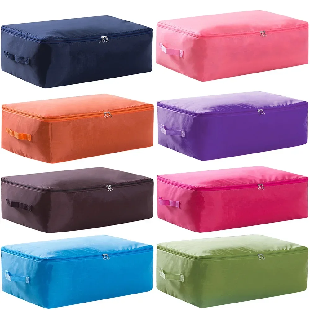 

Maximize Your Space with This Large Zipper Clothes Organizer Bag - Perfect for Bedding Moisture absorber Drying stick Silica gel