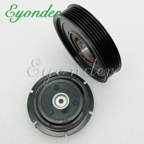 Imagen 2 del producto Polea de embrague de compresor de aire acondicionado AC A/C para Hyundai Santa FE Kia Sorento 97701-1U600RU 977011 U600 977011 U500
