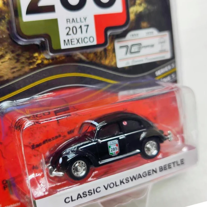 

GreenLight 1:64 # 285 Классическая коллекция игрушек Volkswagen Beetle, маленькие подарки, модель, настенный кулон