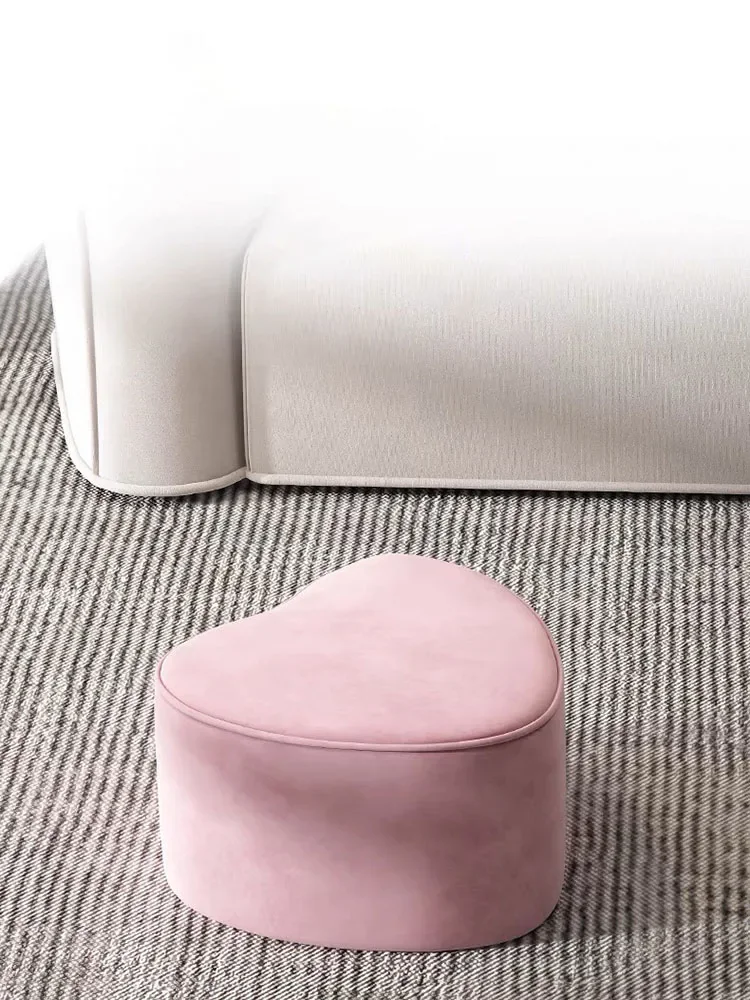 

Creative Pentagram Stool Toddler Kitchen Helper Wooden Adults Footrest Loving Stools Multi-Functional Livingroom Furniture