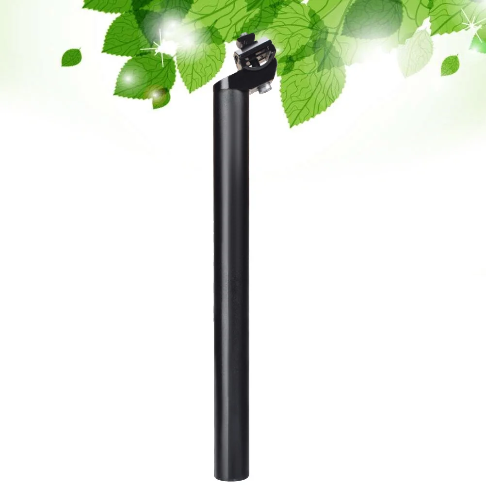 

Aluminum Alloy Seatpost Black 27.2x450mm Matte Finish Adjustable Seatpost for Mountain Road Fixed Gear Bike