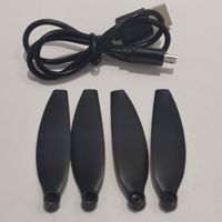 Spare Parts USB Charging Wire Charger Blade CW CCW Propeller Accessories for 4DRC 4D-M2S Brushless Motor Drone M2S Quadcopter