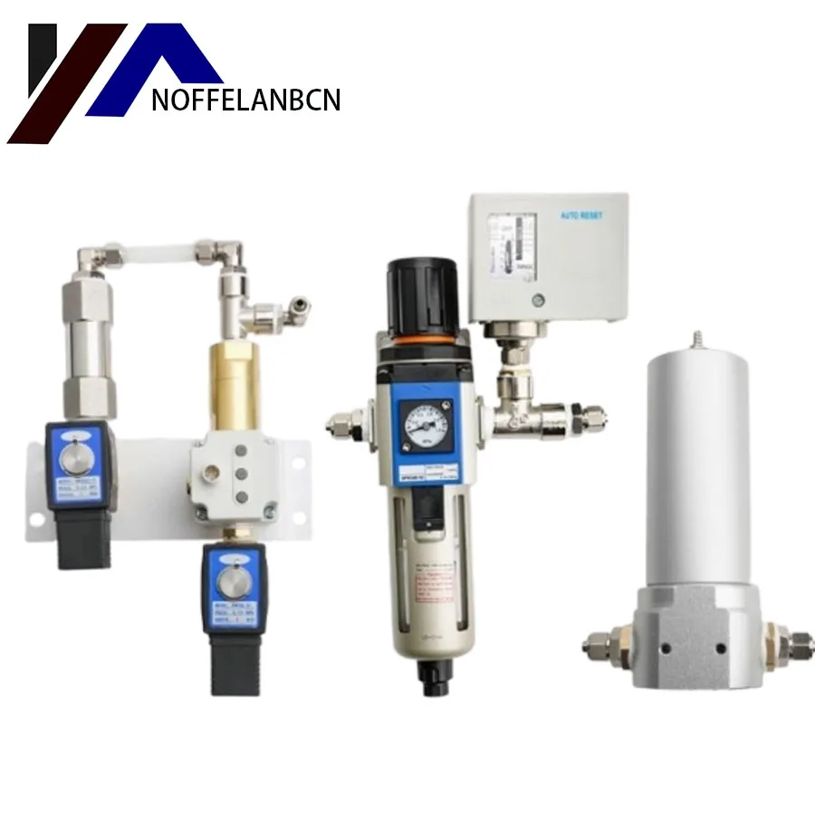 Fiberlasersnijmachine SMC proportionele klepset luchtbron drukregulerende filter pneumatische drukregeling