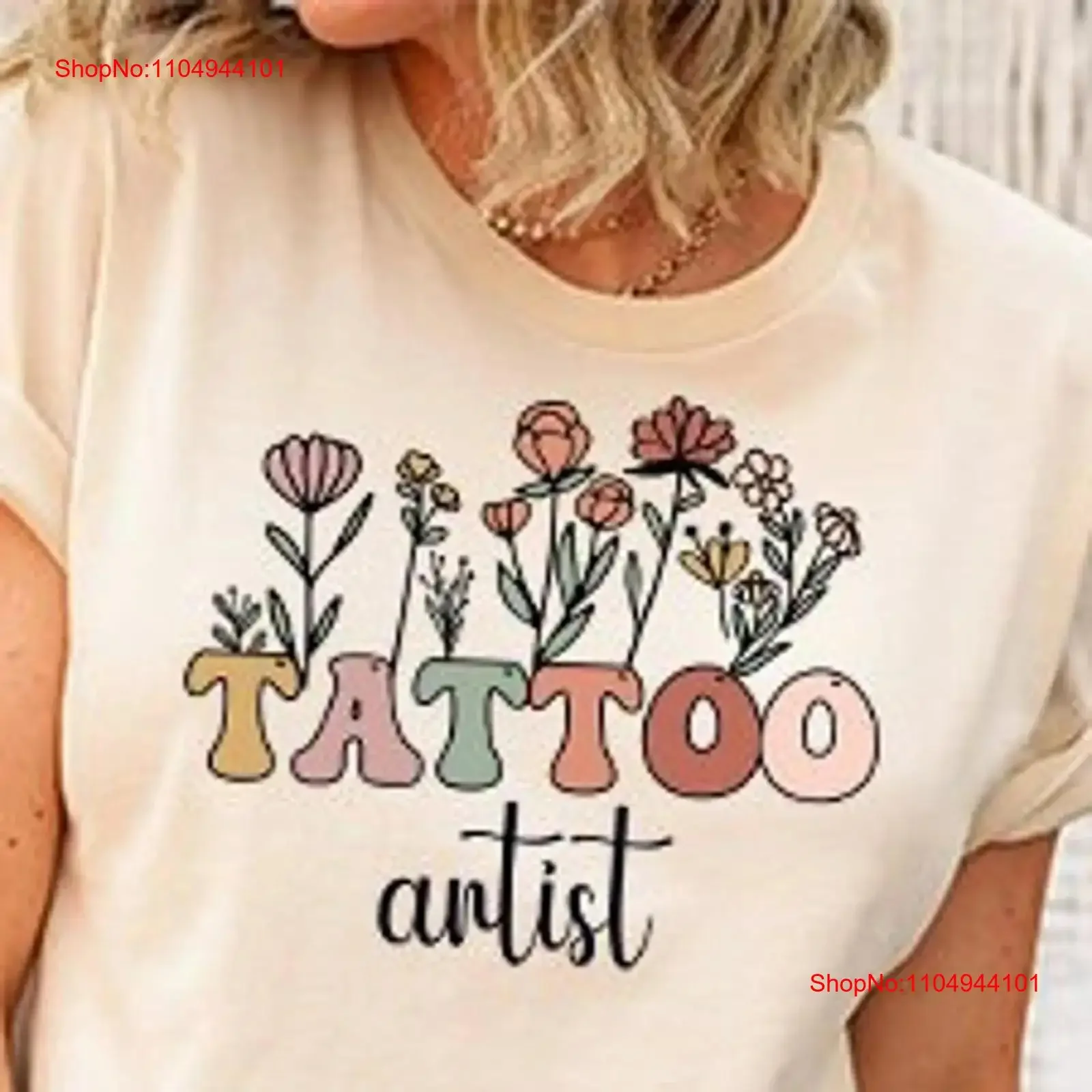 Tattoo Artist T Shirt s For Tattooer vintage Washed Slightly Breathable fashion Stretched Top For Everyday Wear Soft