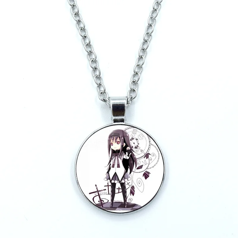 Puella Magi Madoka Magica Cúpula De Vidro Pingente, Kaname Madoka Cosplay, Cabochão Jóias De Cristal, Moda