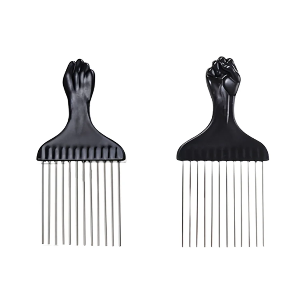 3-teiliges Wellenbürsten-Set, Komplettes Haarstyling-Kit mit Kamm, Afro-Lockenwerkzeuge für 360-Grad-Wellen und Kantenkontrolle – Detail 3