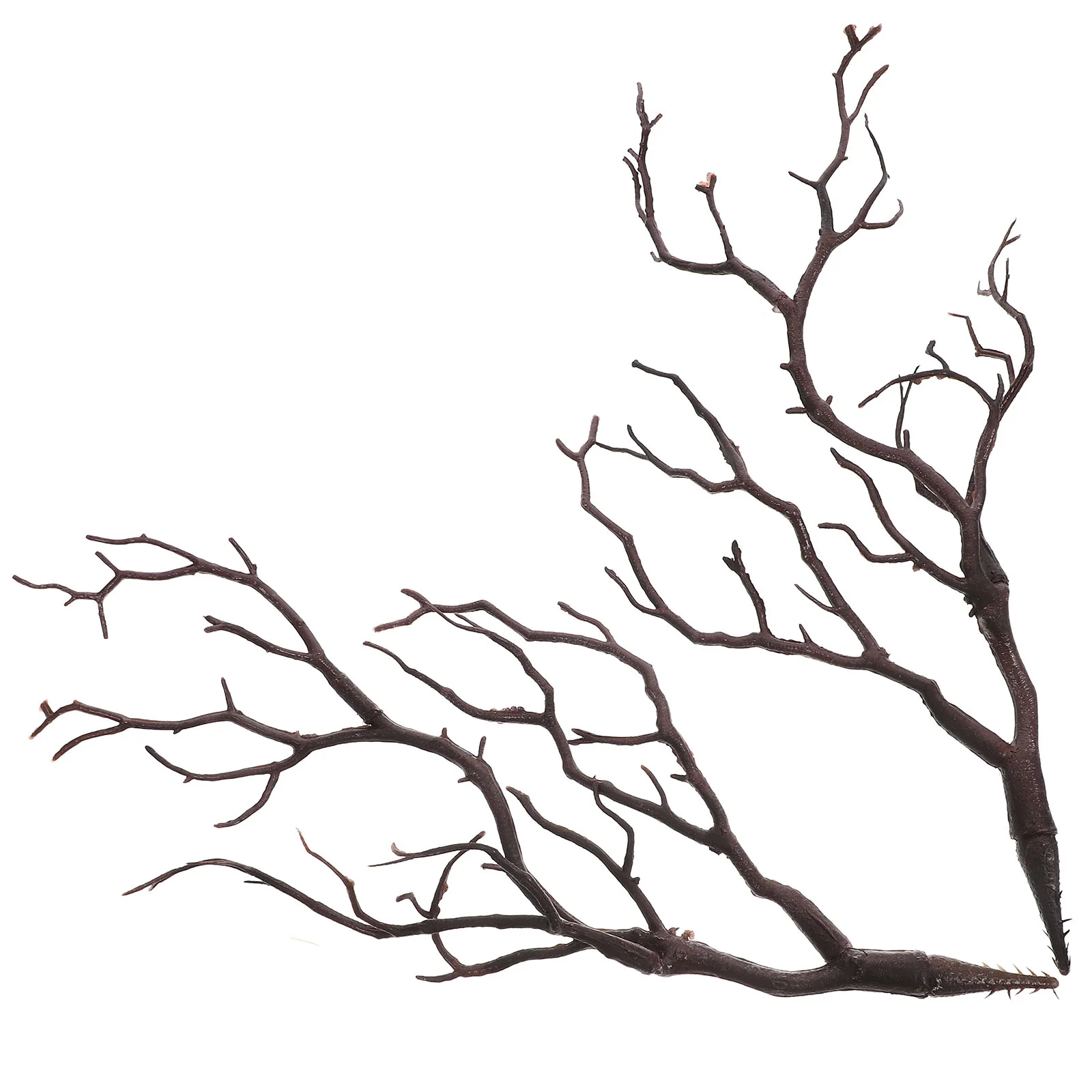 

6 Pcs Artificial Coral Branches Light Color Halloween Decorations Craft Fake Twig Accessories Home Table Decor Safe Plastic