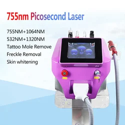 2023 Newest Professional Q Switch Nd Yag Laser Tattoo Removal Machine Picosecond Laser For Tattoo Removal Nd:Yag Laser For Salon