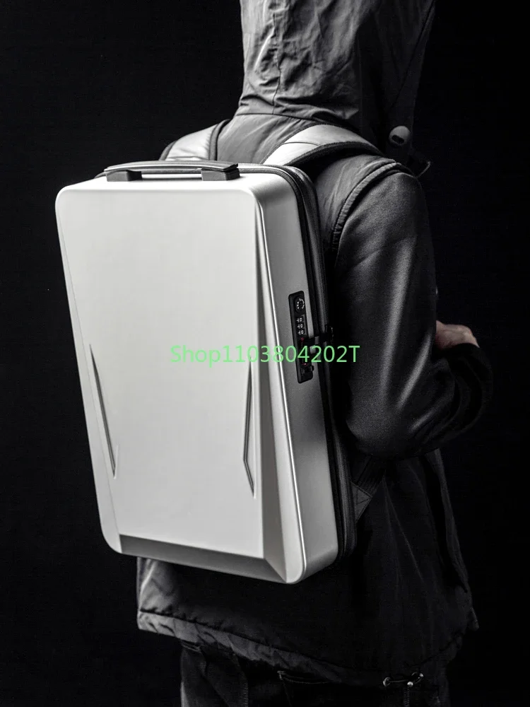 Backpack Waterproof Business Schoolbag Travel Can Put Game Book Hard Shell Backpack 17.3 Large Capacity Anti-theft Computer Bag