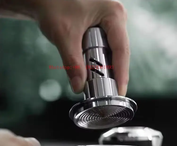 Coffee Powder Grinder Adjustable Constant Pressure Sound Impact Powder Press 58mm Powder Hammer