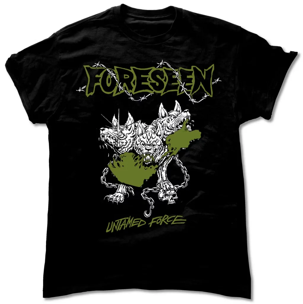 

FORESEEN - untamed force Short Sleeve Black All Size t-Shirt AM327