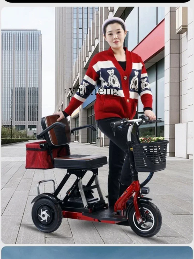 

ssL178 23 Xl Scooter Electric Tricycle Small Folding Lithium Battery Car for the Disabled