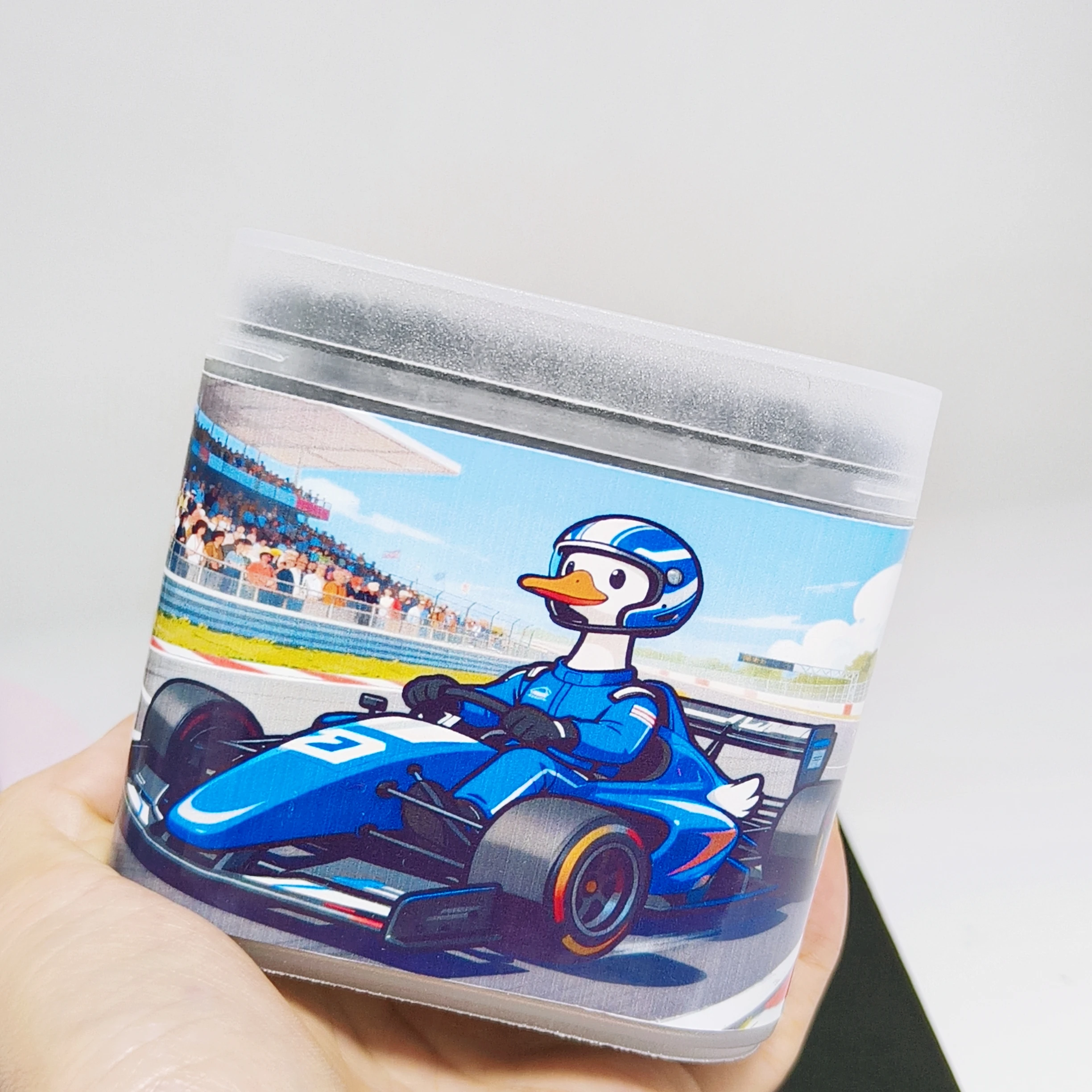 400PCS(2박스) 레이싱 구스 패턴 면봉 일상용품 블랙 양면 면봉