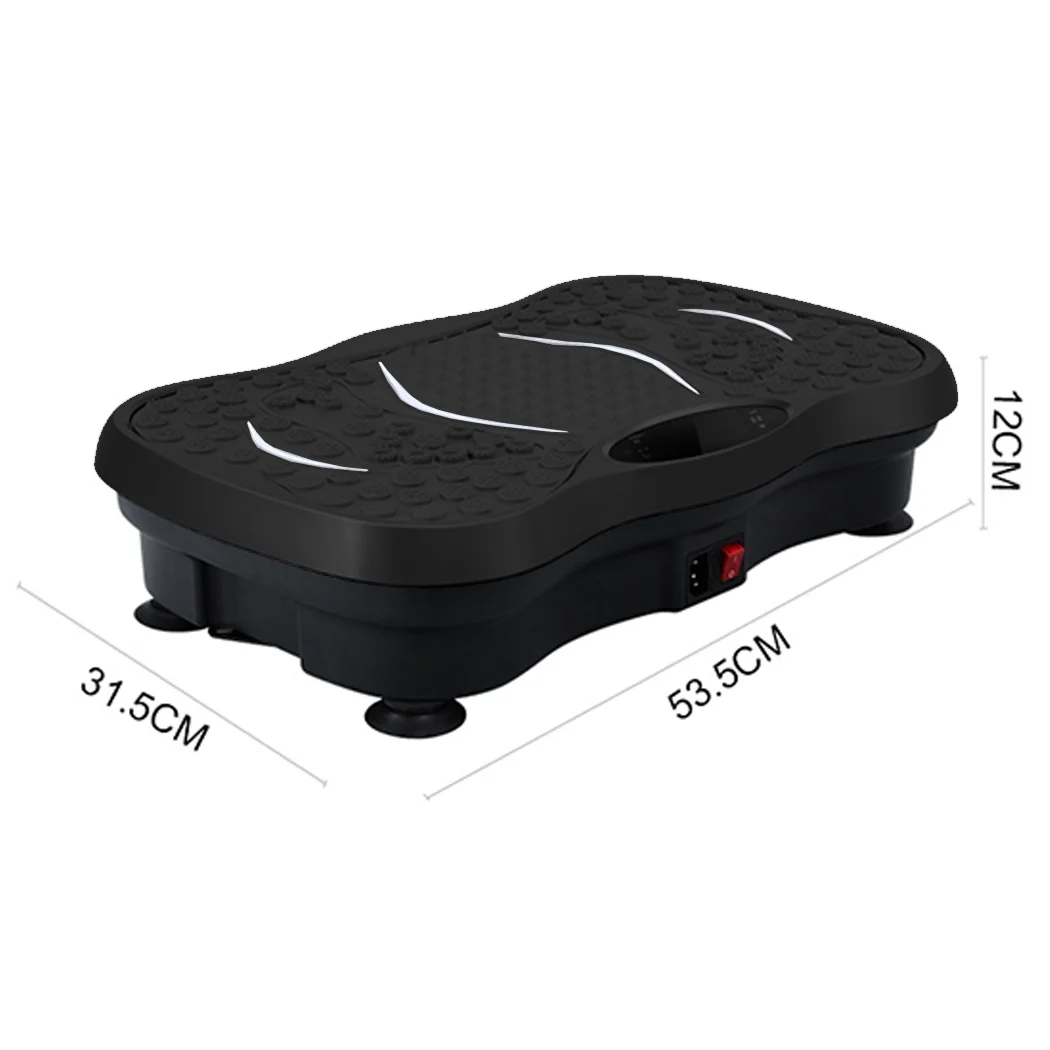 PORIYA ممارسة الاهتزاز آلة منصة اللياقة البدنية تهتز لوحة كامل الجسم تجريب الاتحاد الأفريقي