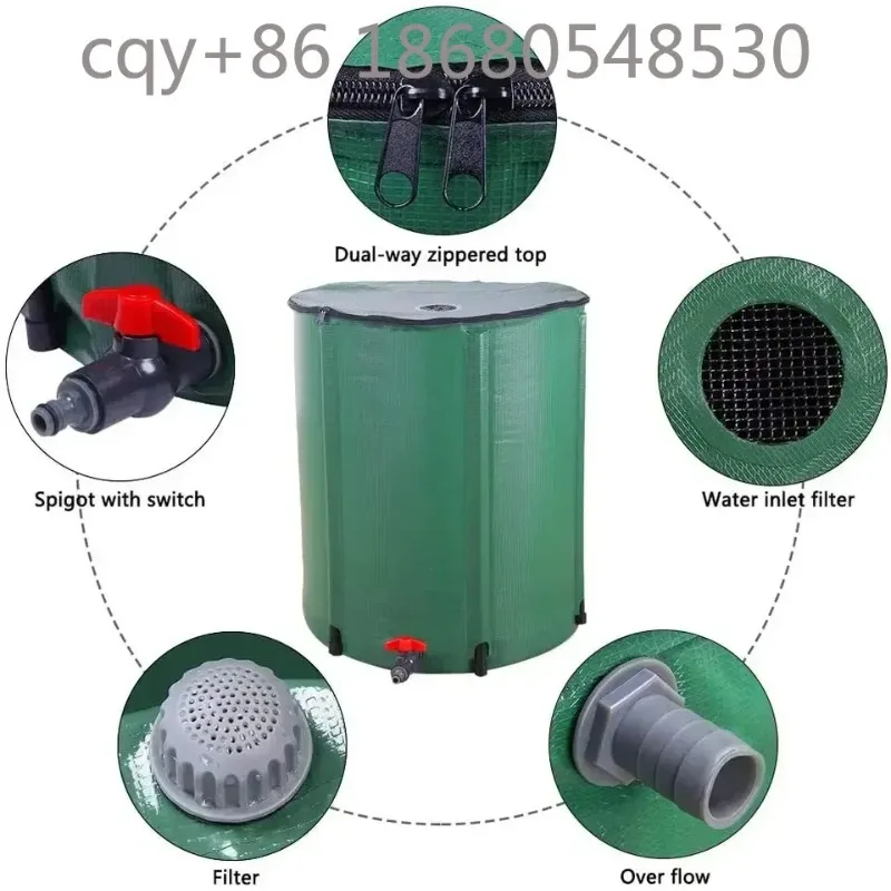 YU Fctory Chep Price utomtic PVC Suave Movble Rin Brrel Grden Home Plegable Portátil Wter Tnk Rin Wter Tnk