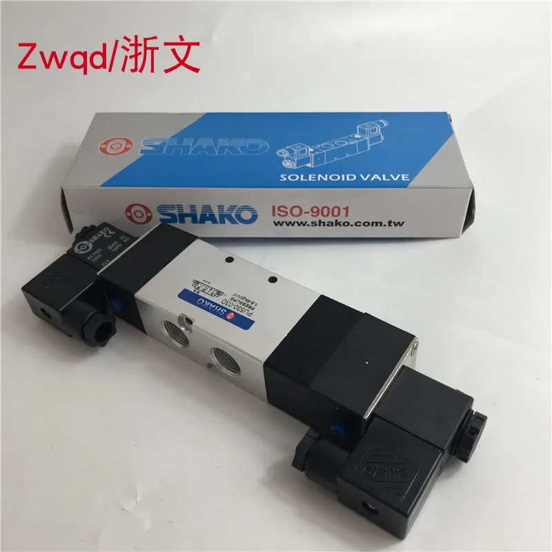 Solenoid valve PU530-03D PU530-02D PU530X-03DSHAKO Xingong three-position five-way