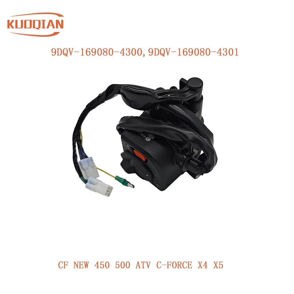 Package 2WD/4WD HANDLEBAR SWITCH Assy 9DQV-169080-4301(9DQV-169080-4300)For CF NEW 450 500 ATV CFORCE X4 X5