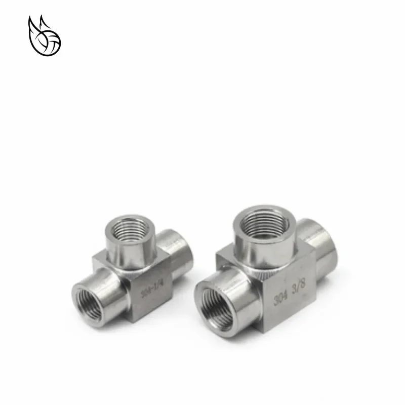 

Фитинг для труб с тройником из нержавеющей стали, 1/8 дюйма, 1/4 дюйма, 3/8 дюйма, 1/2 дюйма, 3/4 дюйма