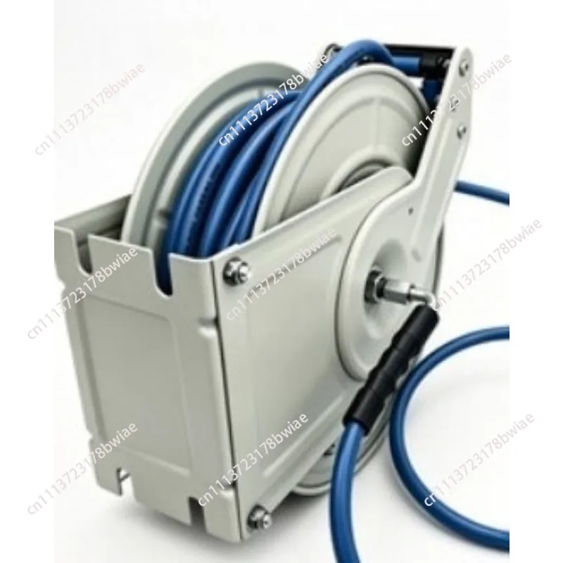 New Automatic telescopic reel, strong industrial spring lubricating oil reel, high pressure water flushing drum