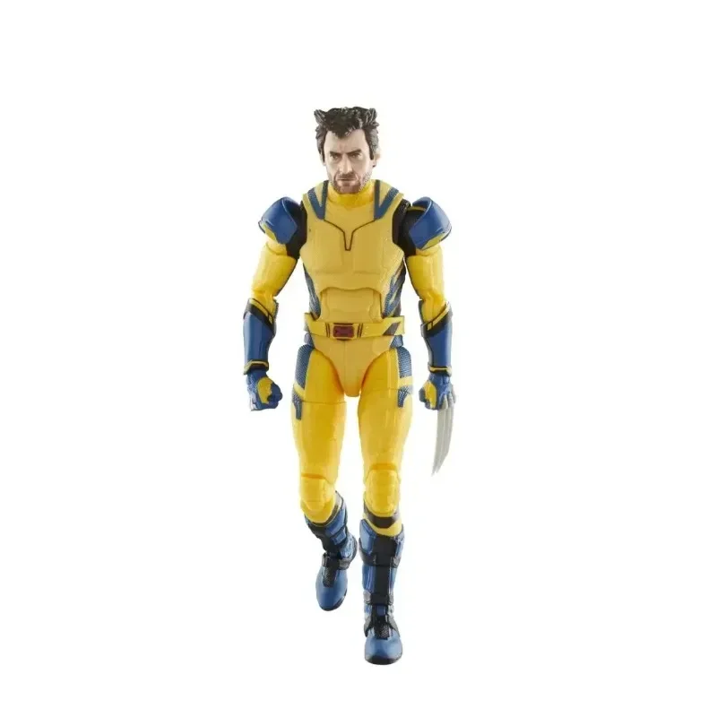 مارفل ليجيندز X-Men ملابس المعركة الصفراء ولفيرين فيلم ديدبول X-Men ولفيرين نموذج دمية عمل الشكل لعبة عيد ميلاد هدية