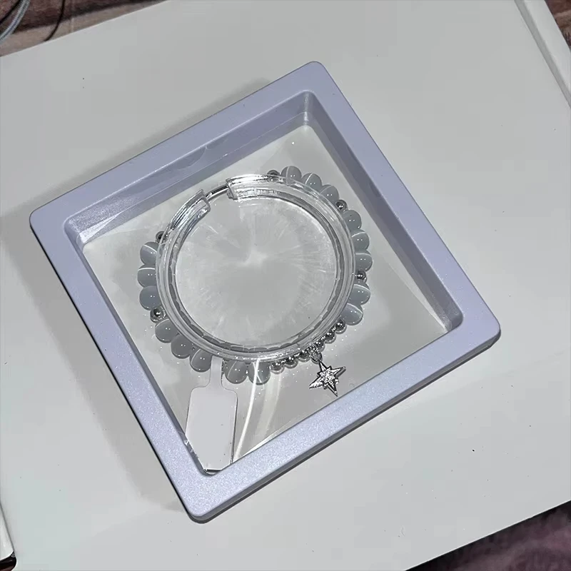 1/2pcs Transparent Jewelry Bracelet Display Stand Bangle Storage Rack