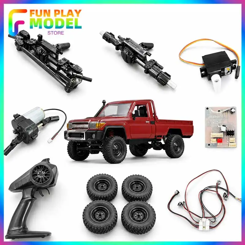 Original Factory Parts For Mungo Mn82 Mn78 1:12 Scale Rc Off-Road Climbing Car Modification Accessories