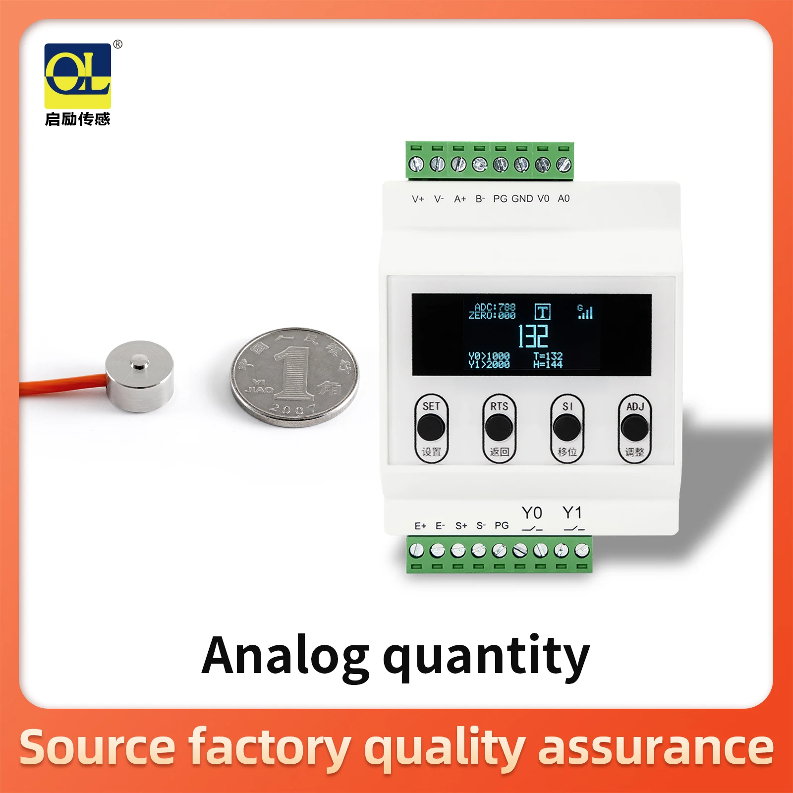 

Microloaded battery tension compression force sensor, weighing column, Robot Tactile whip system, gravity adaptation, HX711