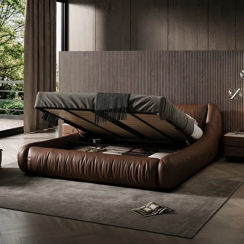 Luxury Camas De Casal Trendy Modern Furniture Double Bed Design Girls European Sun Beauty Wooden Bed Sleeping Princess Castle