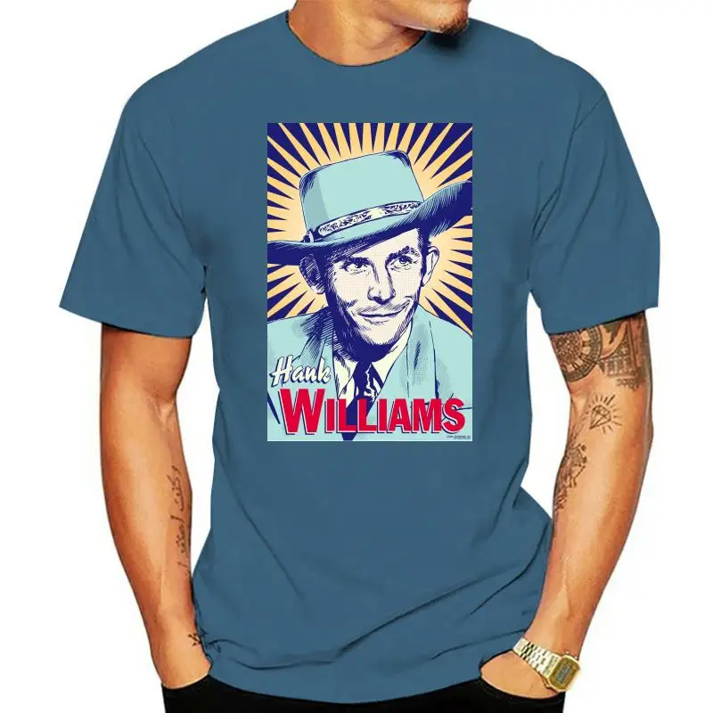Мужская футболка с рисунком Хэнка Уильямса