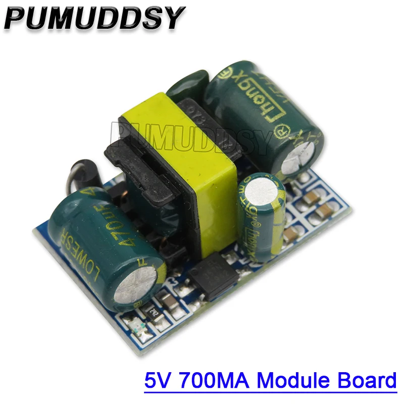 Power Supply Module AC-DC 5V 700mA 3.5W Isolated Switching Buck Regulator Step Down Precision Power Module 220V To 5V Converter