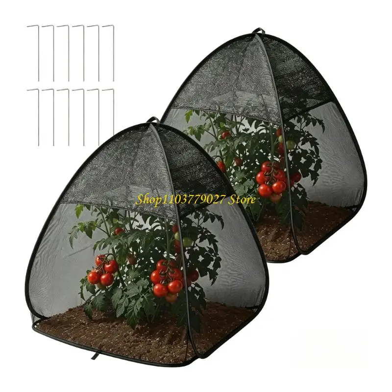 C4DF Plant Garden Protective Vegetable Large Gardening Bird Control Cage Flower Bed