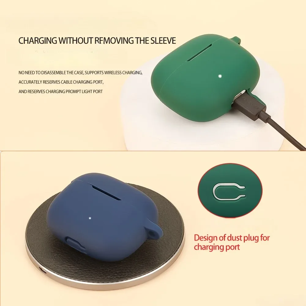 Silicone Case For HONOR CHOICE Earbuds X7 Lite Case Headphone Protector Case For HONOR CHOICE Earbuds X7 Lite Protect Cover