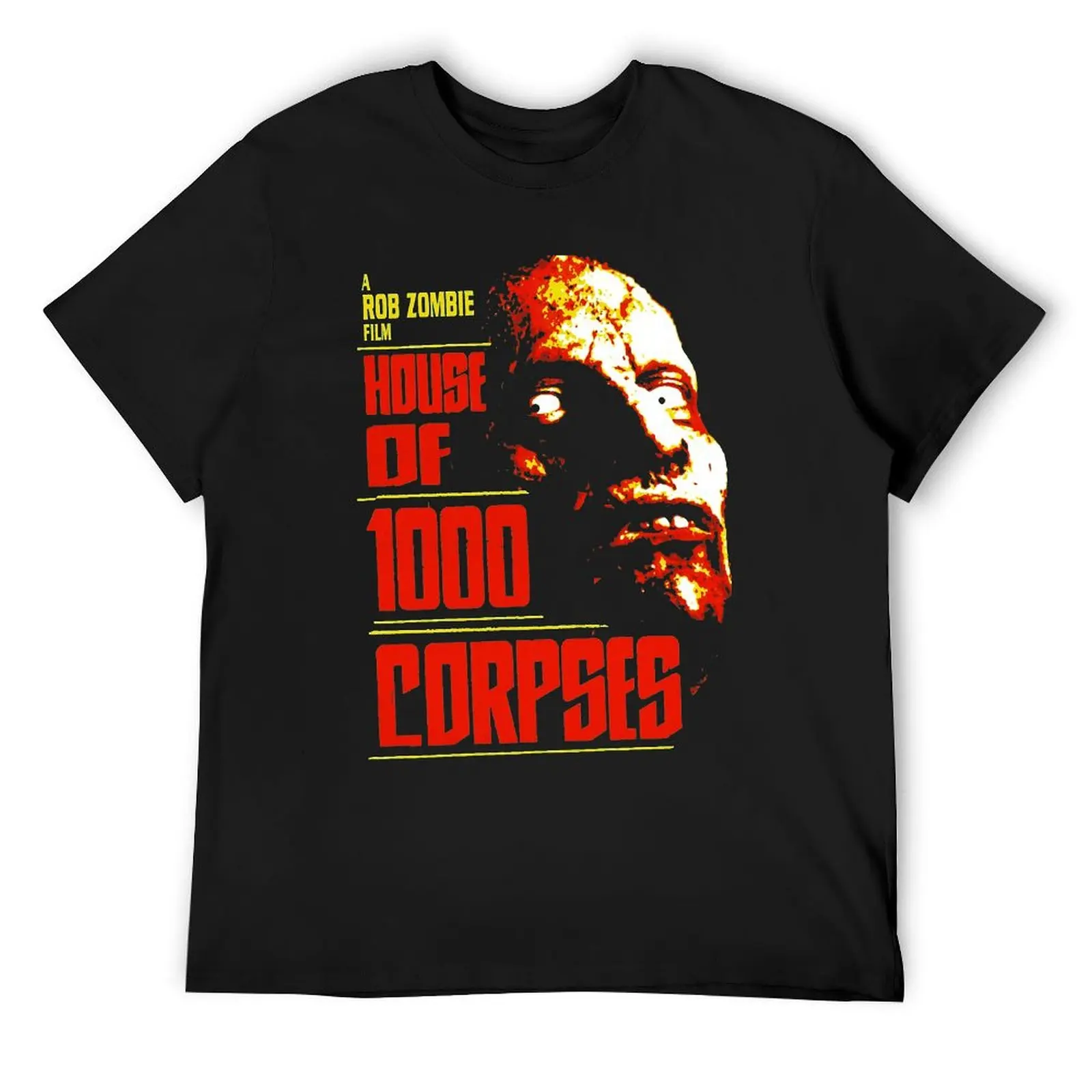 House of 1000 Corpses 2002 Vintage Essential T-shirt Round Neck Sport  Funny Vintag Tees Hipster Aactivity Competition USA Size